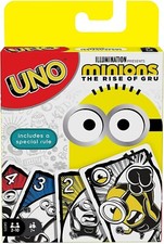 UNO Featuring Illumination’s Minions The Rise of Gru Card Game Sealed Cards picture