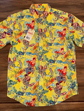 RSVLTS “Tropical Troublemaker” Button Up Short Sleeve Men’s Large picture