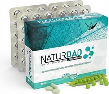 NATURDAO 1,000,000 HDU - DAO Enzyme - Histamine Block - Diamine Oxidase 60 ct picture