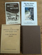Vintage Indiana Sand Dunes & Regional History Book Lot 4 Books Rare & 1st Eds picture