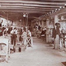 c1900 Auburn NY Factory Original Photo by Bryon Antique Manufacturing Industrial picture