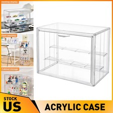 Display Figurine Box Clear Acrylic Figure Stand Cases Toy Figure Display picture