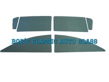 1955 1956 1957 Chevrolet 2 Door Sedan Classic Auto Glass Vintage Chevy Windows picture
