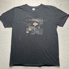 Com Truise Galactic Melt Concert T Shirt Black Men’s Size Large picture
