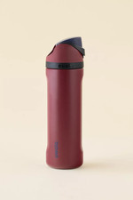 SALE- New Owala FreeSip 24 oz Water Bottle Burgundy Bay picture