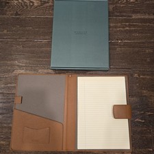 Maruse Italian Leather Padfolio Grained Rope Top Grain Leather picture