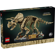 Jurassic World Dinosaur Fossils: Triceratops - Building Set for Adults, Ages 18+ picture