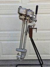 Antique 1938 Evinrude Elto Ace 4256 1.8hp Outboard Turns Over W/ Spark picture