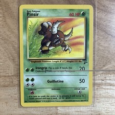 Pinsir 29/130 - Base Set 2  Rare Non Holo - Vintage WOTC Pokemon TCG - NM picture
