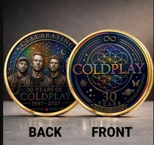 Coldplay 30th Anniversary Commemorative Coin picture