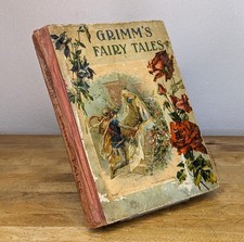 Hardcover McLoughlin Bros. 1903 Grimms Fairy Tales Illustrated Classic Stories picture