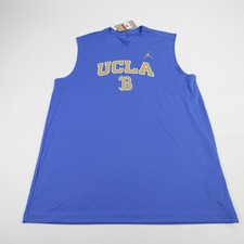 UCLA Bruins Air Jordan Dri-Fit Sleeveless Shirt Men's Blue New with Tags L picture