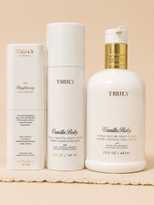 Truly Vanilla Baby 3-Piece Set | Brightening Face Serum, Shave Cream & Lotion picture