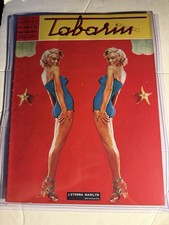 MARILYN MONROE - TABARIN 03/54 GREAT PHOTO COLOR COVER ITALIAN MAGAZINE NICE picture