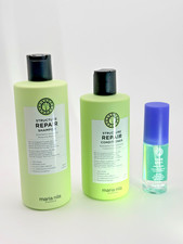 Maria Nila Structure Repair Shampoo & Conditioner Set + Argan Oil Vegan HTF picture