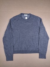 NWT J. Crew Carolyn Fitted Gray Polka Dot 100% Wool Sweater Size XL picture