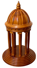 Italian Grand Tour Architectural Wood Dome Sculpture Model Neoclassical Vtg Rome picture