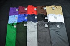 1 NEW SHAKA WEAR SUPER MAX HEAVY WEIGHT T-SHIRT COLOR TEE PLAIN BLANK S-5XL picture