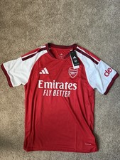 New adidas Arsenal   Men’s  Home Soccer Jersey Red/White 2026 (size M) picture
