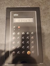 BRAUN BNE001BK ET66 Calculator Black Dieter Rams Iconic NEW Sealed Japan picture