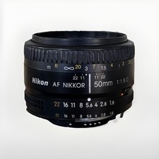 Nikon AF NIKKOR 50mm f/1.8D Prime Lens - Fast Portrait Lens 50/1.8 D picture