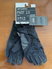 Giro Pivot 2.0 Men's Cycling Gloves, Black, (M, L and XL), New picture