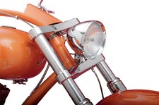 Accutronix Elite 49mm Triple Tree 3 Degree Chrome Harley Davidson Dyna 2006 picture