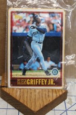 Limited edition KEN GRIFFEY JR PORCELIAN CARD # 76 OF 500  VERY RARE EDITION picture