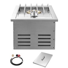 Uimoso Single Outdoor Grilling Side Burner, 15,000 BTU for Propane & Natural Gas picture