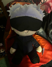 Taito Jujutsu Kaisen Satoru Gojo Plush Stuffed Animal Doll w/ Tag picture