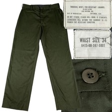 Vintage USFS Lion Uniform Nomex Aramid Pants 34 X 32 September 1979 picture