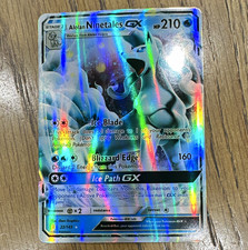 The Pokémon Company Alolan Ninetales GX 22/145 Holo Ultra Rare EN 210HP picture