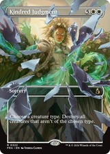 MTG FRA R Kindred Judgment (Borderless) #322 NM picture