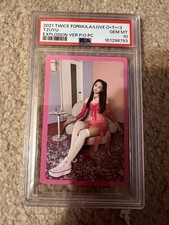 2021 TWICE Formula of Love Mina Explosion Ver POB Photocard PSA 9 Mint picture