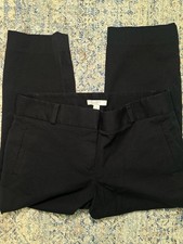 LOFT Petites Marisa Black Pants Size 4P picture
