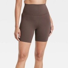 All in Motion Women's Brown Bike Shorts picture