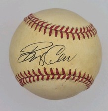 Bob Cerv Signed Baseball New York Yankees KC Athletics Autograph Beckett BAS COA picture