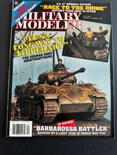 Military Modeler Magazine April 1984 German Army Counterattacks Tanks picture