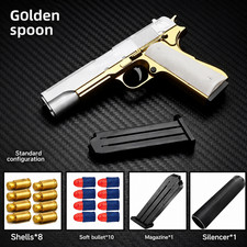 Toy Pistol Shell Ejection Foam Dart Blaster Soft Bullet Outdoor Game Gift picture