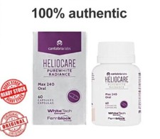 3X HELIOCARE PureWhite Radiance MAX240 Anti Melasma White Skin Radiance 60 Caps picture