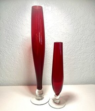 Vintage Mid-Century Napcoware Bud Vase Set picture