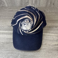 Vintage Drew Pearson Georgetown Swirl SnapBack Hoyas 90s Cap Very Rare READ picture