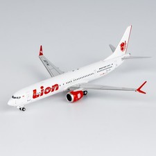 1:400 NGmodels Lion Air Boeing 737 MAX 9 Passenger Airplane Diecast Plane Model picture