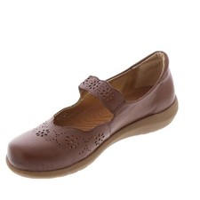David Tate WMNs Bev Padded Insole Hook & Loop Close Leather Mary Janes Size 7.5 picture