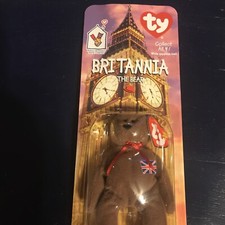 Ty McDonalds Teenie Beanie 1999 Britannia The Bear w/errors. Excellent condition picture