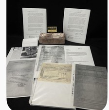ORIGINAL 1950 WHITE HOUSE BRICK TRUMAN RENOVATION WITH PROVENANCE picture