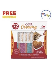 Catit Creamy Lickable Treats, Mega Mix of 72 x 15g Tubes| MEGA MIX - NEW IN HAND picture
