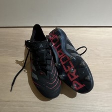 Predator Black and Red Soccer Cleats Elite Size 9 US Men’s Used picture