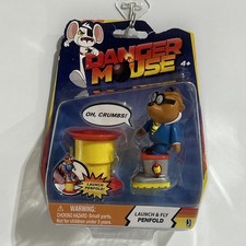 Jazwares PENFOLD Danger Mouse Launch & Fly 2015 RARE ACTION FIGURE TOY NEW NOC picture
