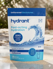 Hydrant - Bulk Hydration Powder, Unflavored, 50 Servings Fast Acting Electrolyte picture